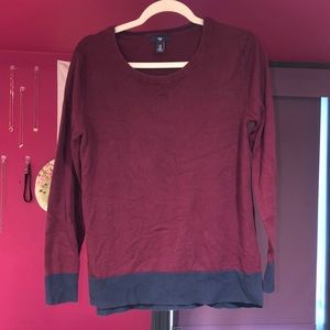Gap Maroon Sweater